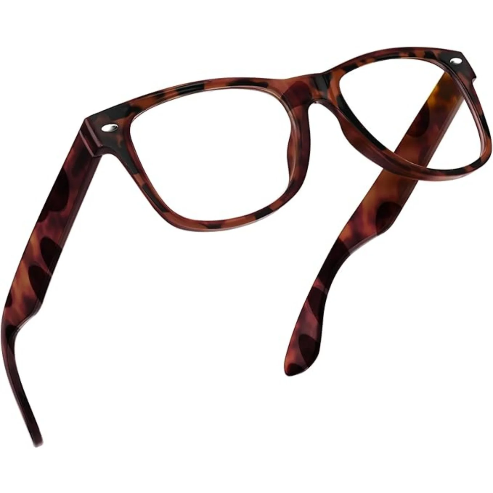 Clear Computer Glasses Frame Women 2023 Blusher lens Anti Blue Light Square Eyewear Blocking Glasses Optical Spectacle Eyeglass 4