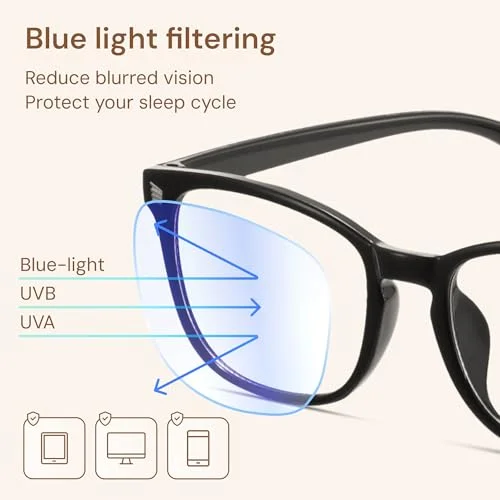 Gaoye Stylish Eyewear Frame Accessories - Blue Light Glasses for Woman - Computer Glasses for Blue Light Blocking 3