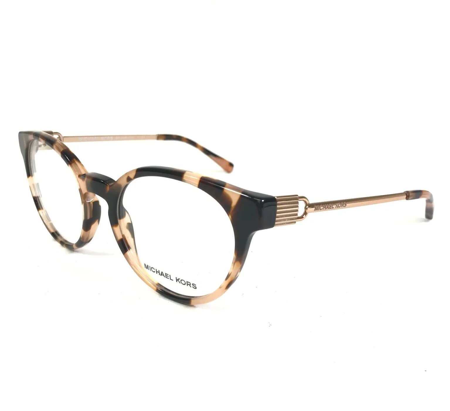 Michael Kors Eyeglasses Frames MK 4048 Kea 3155 Pink Tortoise Gold 51-19-135