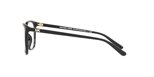 Michael Kors MK4067U Santa Clara Universal Fit Prescription Eyewear Frames, Black/Demo Lens, 55 mm 4