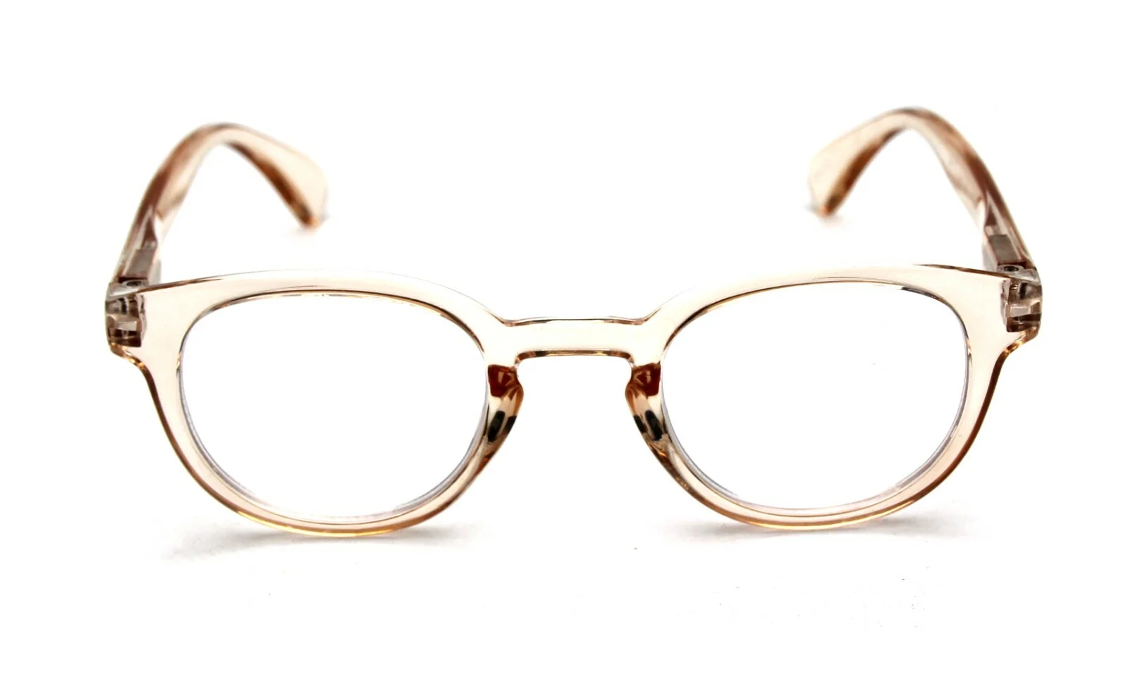 New Round Eyeglasses For Women Men Computer Anti Blue Light Glasses Frames Transparent Optical Fake Eyeglass Myopia Frame 2