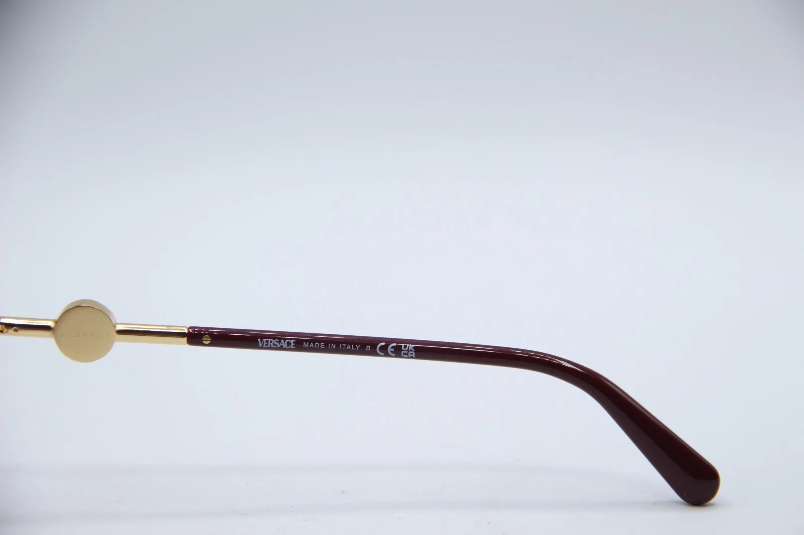 NEW VERSACE MOD. 3297-D 388 VIOLET GOLD CAT EYE AUTHENTIC FRAME EYEGLASSES 55-16 2