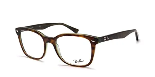 Ray-Ban 5285 2383 Eyeglasses Frames | 53-19-145 Havana Green/Brown PREOWNED USED