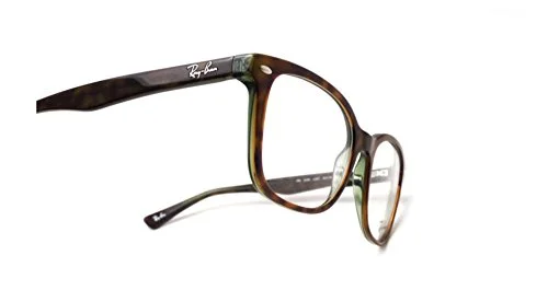Ray-Ban 5285 2383 Eyeglasses Frames | 53-19-145 Havana Green/Brown PREOWNED USED 4