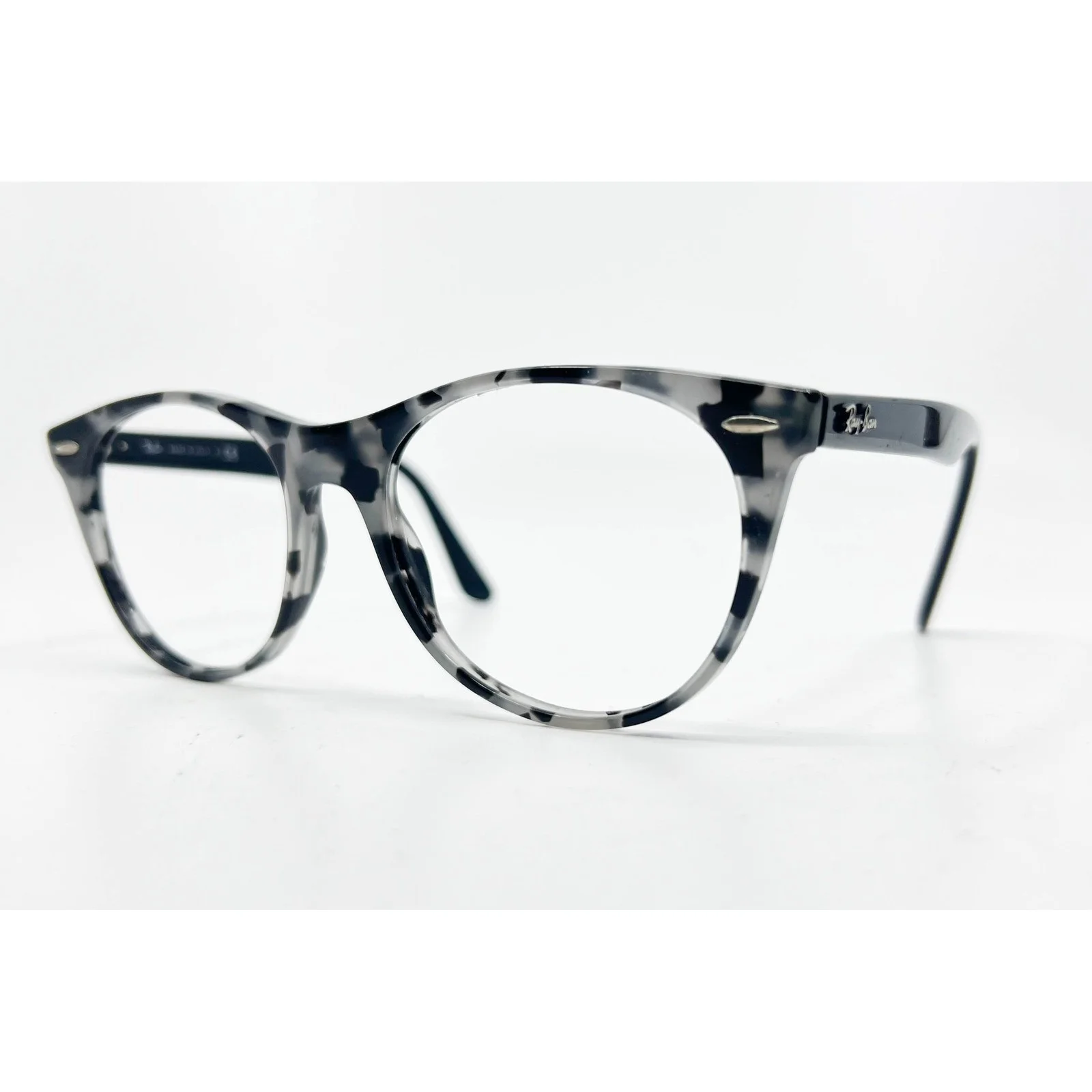 Ray-Ban Eyeglasses Frames RB7022 SHIRLEY 5368 Rubberized Purple Gray 52-14-140 3