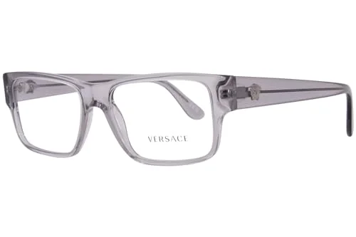 Versace VE3294 593 Women Trans Grey Eyeglass Frames 53-18-140