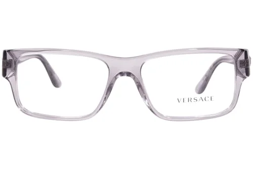 Versace VE3294 593 Women Trans Grey Eyeglass Frames 53-18-140 2