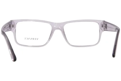 Versace VE3294 593 Women Trans Grey Eyeglass Frames 53-18-140 4