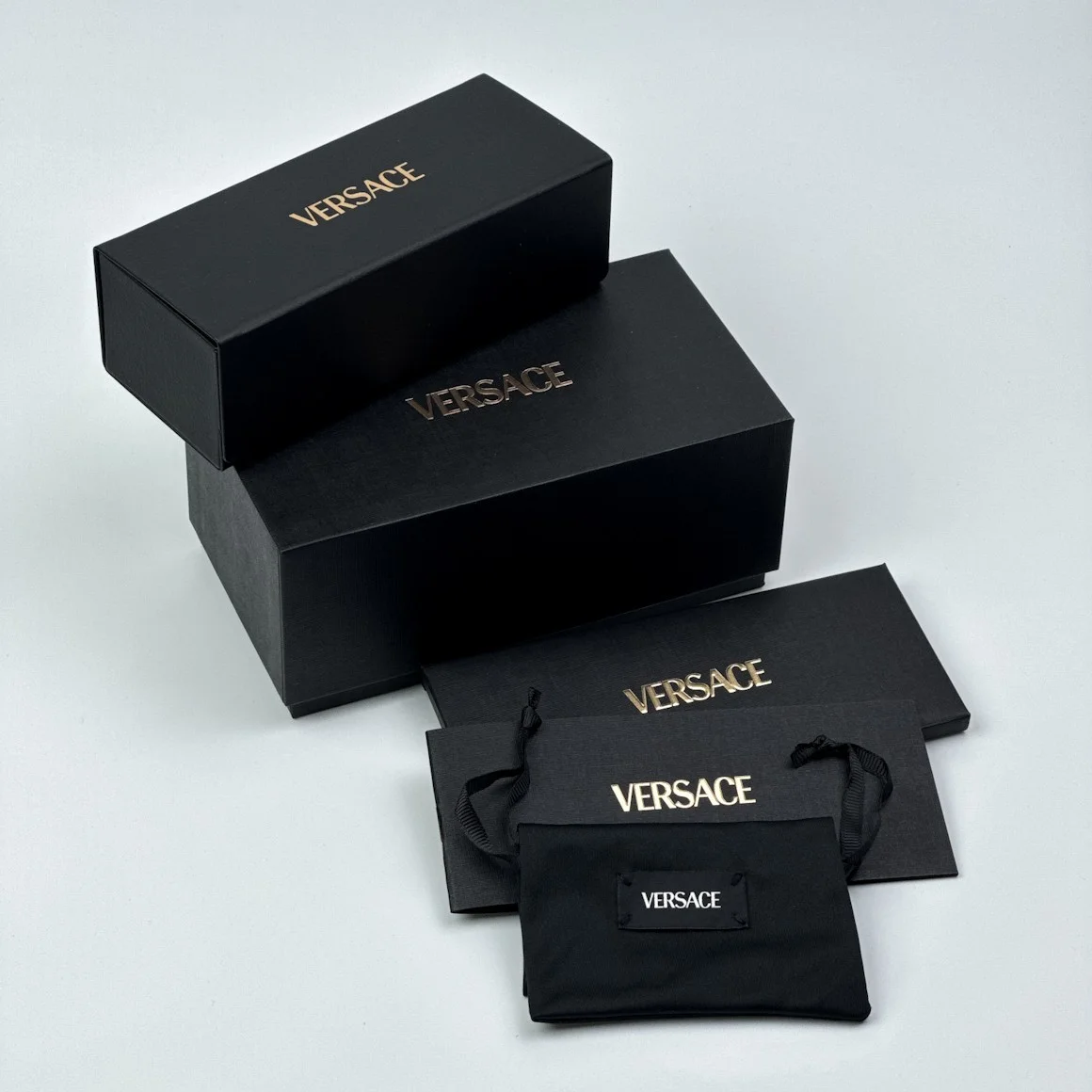 Versace Women Eyeglasses Crystal Demo Square VE3363U 148 BRAND NEW 2