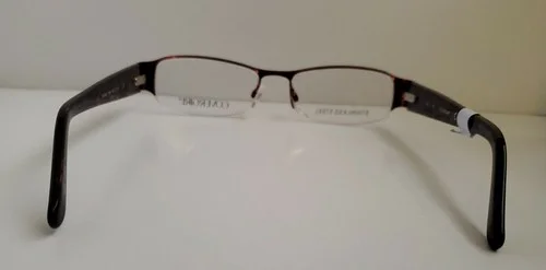 Womens Covergirl Eyeglasses CG0827 Red Half Rim Frames 53 17 135 4